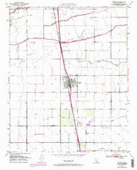 Tipton California Historical topographic map, 1:24000 scale, 7.5 X 7.5 Minute, Year 1950