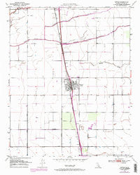 Tipton California Historical topographic map, 1:24000 scale, 7.5 X 7.5 Minute, Year 1950