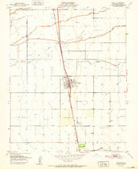 Tipton California Historical topographic map, 1:24000 scale, 7.5 X 7.5 Minute, Year 1951