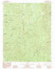 Tobias Peak California Historical topographic map, 1:24000 scale, 7.5 X 7.5 Minute, Year 1986