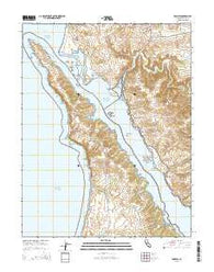 Tomales California Current topographic map, 1:24000 scale, 7.5 X 7.5 Minute, Year 2015