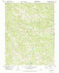 Tombs Creek California Historical topographic map, 1:24000 scale, 7.5 X 7.5 Minute, Year 1978