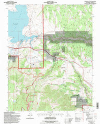Toms Place California Historical topographic map, 1:24000 scale, 7.5 X 7.5 Minute, Year 1994