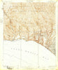 Topanga Canyon California Historical topographic map, 1:24000 scale, 7.5 X 7.5 Minute, Year 1928