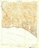 Topanga Canyon California Historical topographic map, 1:24000 scale, 7.5 X 7.5 Minute, Year 1928