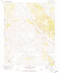 Topo Valley California Historical topographic map, 1:24000 scale, 7.5 X 7.5 Minute, Year 1969