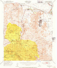 Toro Peak California Historical topographic map, 1:62500 scale, 15 X 15 Minute, Year 1941