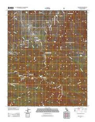 Toro Peak California Historical topographic map, 1:24000 scale, 7.5 X 7.5 Minute, Year 2012