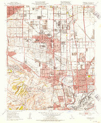 Torrance California Historical topographic map, 1:24000 scale, 7.5 X 7.5 Minute, Year 1951