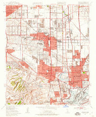 Torrance California Historical topographic map, 1:24000 scale, 7.5 X 7.5 Minute, Year 1951