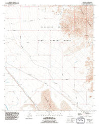 Tortuga California Historical topographic map, 1:24000 scale, 7.5 X 7.5 Minute, Year 1992