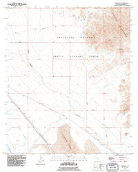 Tortuga California Historical topographic map, 1:24000 scale, 7.5 X 7.5 Minute, Year 1992