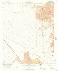 Tortuga California Historical topographic map, 1:24000 scale, 7.5 X 7.5 Minute, Year 1955