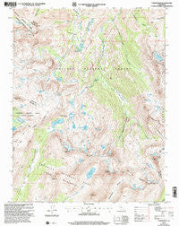 Tower Peak California Historical topographic map, 1:24000 scale, 7.5 X 7.5 Minute, Year 2001