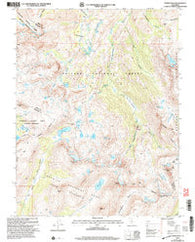 Tower Peak California Historical topographic map, 1:24000 scale, 7.5 X 7.5 Minute, Year 2001