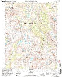 Tower Peak California Historical topographic map, 1:24000 scale, 7.5 X 7.5 Minute, Year 2001