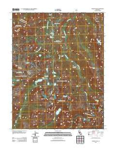 Tower Peak California Historical topographic map, 1:24000 scale, 7.5 X 7.5 Minute, Year 2012