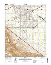 Tracy California Current topographic map, 1:24000 scale, 7.5 X 7.5 Minute, Year 2015