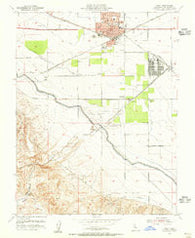 Tracy California Historical topographic map, 1:24000 scale, 7.5 X 7.5 Minute, Year 1954