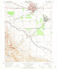 Tracy California Historical topographic map, 1:24000 scale, 7.5 X 7.5 Minute, Year 1954