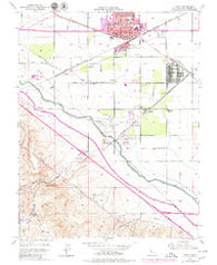 Tracy California Historical topographic map, 1:24000 scale, 7.5 X 7.5 Minute, Year 1954