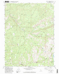 Tragedy Spring California Historical topographic map, 1:24000 scale, 7.5 X 7.5 Minute, Year 1992