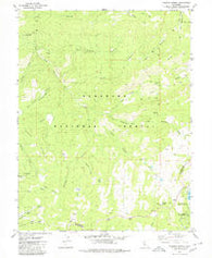 Tragedy Spring California Historical topographic map, 1:24000 scale, 7.5 X 7.5 Minute, Year 1979