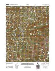 Tragedy Spring California Historical topographic map, 1:24000 scale, 7.5 X 7.5 Minute, Year 2012