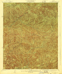 Trail Canyon California Historical topographic map, 1:24000 scale, 7.5 X 7.5 Minute, Year 1940