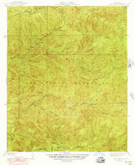 Trail Canyon California Historical topographic map, 1:24000 scale, 7.5 X 7.5 Minute, Year 1940