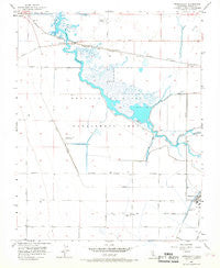Tranquillity California Historical topographic map, 1:24000 scale, 7.5 X 7.5 Minute, Year 1956