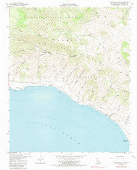 Tranquillon Mtn California Historical topographic map, 1:24000 scale, 7.5 X 7.5 Minute, Year 1959