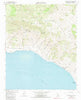 Tranquillon Mtn California Historical topographic map, 1:24000 scale, 7.5 X 7.5 Minute, Year 1959