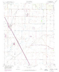 Traver California Historical topographic map, 1:24000 scale, 7.5 X 7.5 Minute, Year 1949