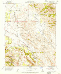 Tres Pinos California Historical topographic map, 1:24000 scale, 7.5 X 7.5 Minute, Year 1955