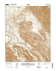 Tres Pinos California Current topographic map, 1:24000 scale, 7.5 X 7.5 Minute, Year 2015