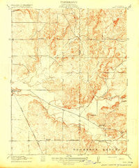 Trigo California Historical topographic map, 1:31680 scale, 7.5 X 7.5 Minute, Year 1915