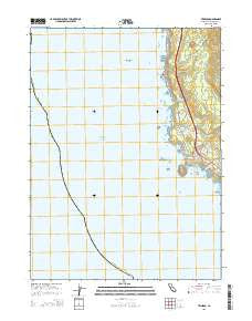 Trinidad California Current topographic map, 1:24000 scale, 7.5 X 7.5 Minute, Year 2015