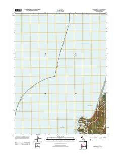 Trinidad OE N California Historical topographic map, 1:24000 scale, 7.5 X 7.5 Minute, Year 2012