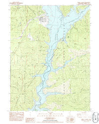 Trinity Center California Historical topographic map, 1:24000 scale, 7.5 X 7.5 Minute, Year 1982