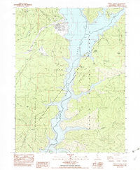 Trinity Center California Historical topographic map, 1:24000 scale, 7.5 X 7.5 Minute, Year 1982