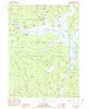 Trinity Dam California Historical topographic map, 1:24000 scale, 7.5 X 7.5 Minute, Year 1982