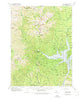 Trinity Dam California Historical topographic map, 1:62500 scale, 15 X 15 Minute, Year 1950