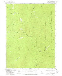 Trinity Mtn California Historical topographic map, 1:24000 scale, 7.5 X 7.5 Minute, Year 1979