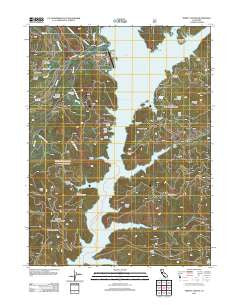 Trinity Center California Historical topographic map, 1:24000 scale, 7.5 X 7.5 Minute, Year 2012