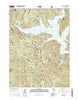 Trinity Dam California Current topographic map, 1:24000 scale, 7.5 X 7.5 Minute, Year 2015