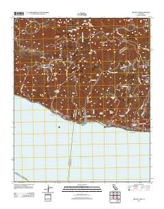 Triunfo Pass California Historical topographic map, 1:24000 scale, 7.5 X 7.5 Minute, Year 2012