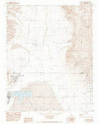 Trona East California Historical topographic map, 1:24000 scale, 7.5 X 7.5 Minute, Year 1982
