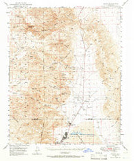 Trona California Historical topographic map, 1:62500 scale, 15 X 15 Minute, Year 1949