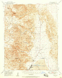 Trona California Historical topographic map, 1:62500 scale, 15 X 15 Minute, Year 1949